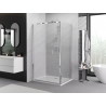 Mexen Exo-F cabine de douche pliante 80 x 75 cm, transparent, chromé - 816-080-075-01-00