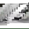 Mexen Exo cabine de douche pliante 85 x 100 cm, transparent, chromé - 816-085-100-01-00