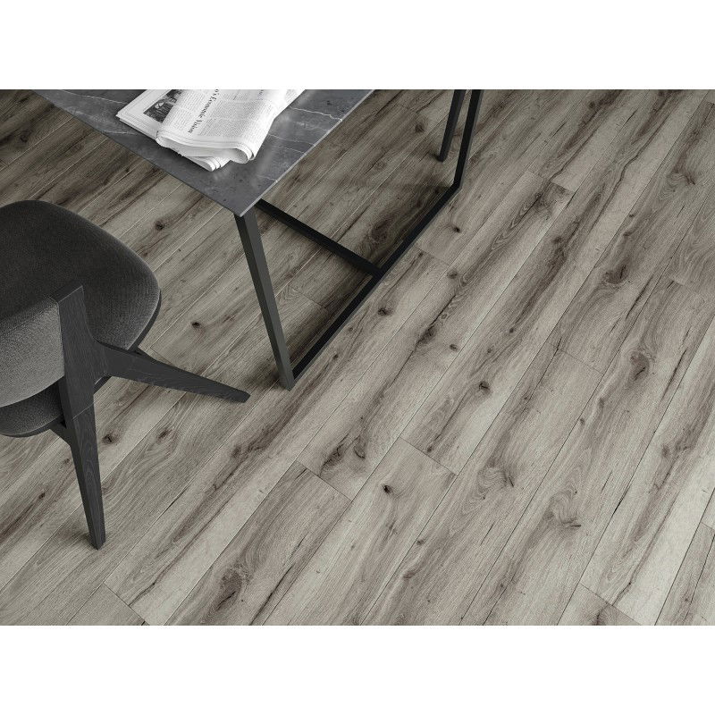 Mexen Ontario panneaux vinyles 1227 x 187 mm LVT Dryback 2,5 mm, sous-couche PVC, 4 V-Fuga, Chêne - F1303-1227-187-255-4V1-01