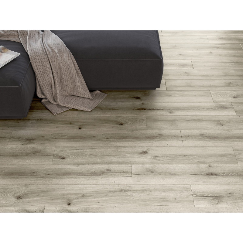 Mexen Wirginia panneaux vinyles 1227 x 187 mm LVT Dryback 2,5 mm, sous-couche PVC, 4 V-Fuge, Chêne - F1305-1227-187-255-4V1-01