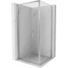 Mexen Exo-F cabine de douche pliante 85 x 85 cm, transparent, chrome - 816-085-085-01-00