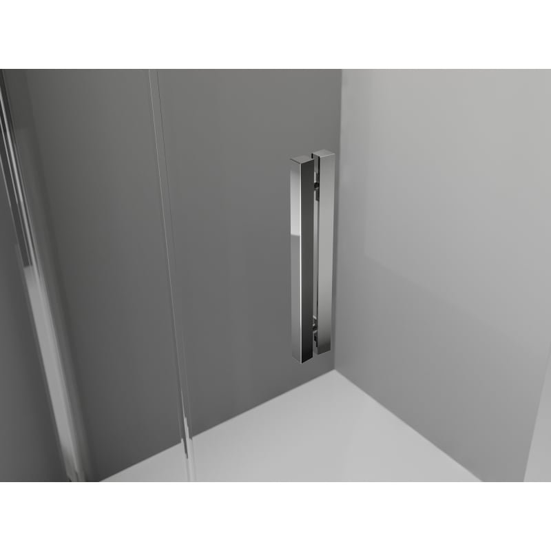 Mexen Exo cabine de douche pliante 75 x 75 cm, transparent, chromé - 816-075-075-01-00