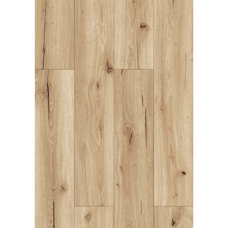 Mexen Buffalo panneaux vinyles 1227 x 187 mm LVT Dryback 2,5 mm, sous-couche PVC, 4 V-Joint, Chêne - F1307-1227-187-255-4V1-01