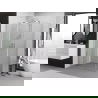 Mexen Exo cabine de douche pliante 100 x 85 cm, transparent, chrome - 816-100-085-01-00