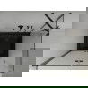 Mexen Lima cabine de douche pliante 80 x 100 cm, transparent, noir + receveur plat, noir - 856-080-100-70-00-4070B
