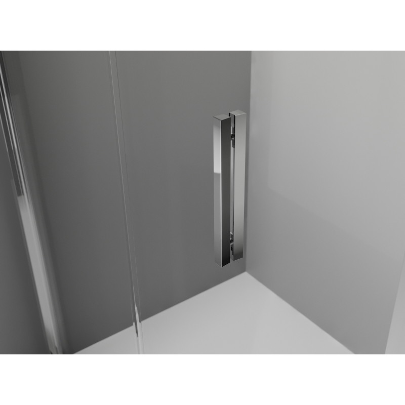 Mexen Exo cabine de douche pliante 80 x 90 cm, transparent, chrome - 816-080-090-01-00