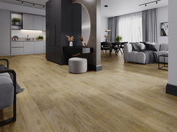 Mexen Alabama panneaux vinyles 1227 x 187 mm LVT Dryback 2,5 mm, sous-couche PVC, 4 V-Fuga, Chêne - F1319-1227-187-255-4V1-01