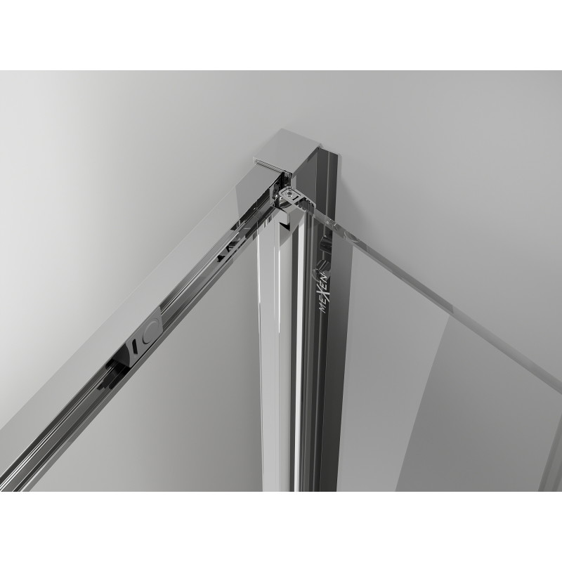Mexen Exo-F cabine de douche pliante 80 x 95 cm, transparent, chrome - 816-080-095-01-00
