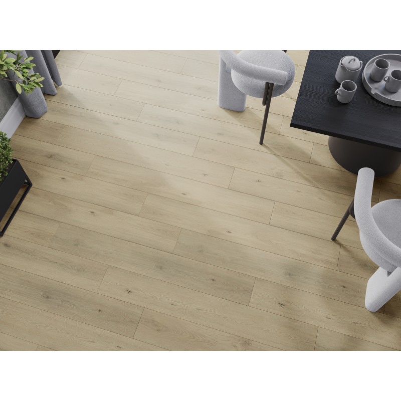Mexen Calera panneaux vinyles 1227 x 187 mm LVT Dryback 2,5 mm, sous-couche PVC, 4 V-Joint, Chêne - F1320-1227-187-255-4V1-01