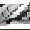 Mexen Exo cabine de douche pliante 85 x 85 cm, transparent, noir - 816-085-085-70-00