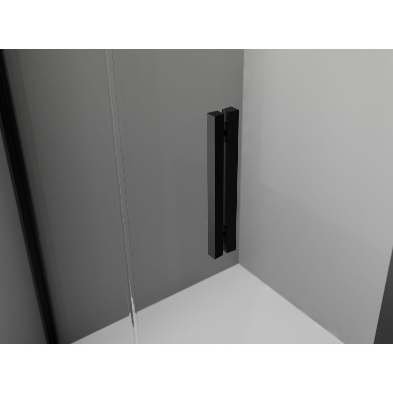 Mexen Exo cabine de douche pliante 100 x 100 cm, transparent, noire - 816-100-100-70-00