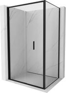 Mexen Exo-F cabine de douche pliable 100 x 80 cm, transparent, noir - 816-100-080-70-00