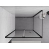 Mexen Exo-F Cabine de douche pliante 70 x 85 cm, transparent, noir - 816-070-085-70-00
