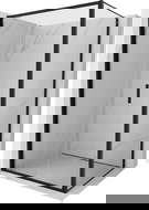 Mexen Exo cabine de douche pliable 80 x 100 cm, transparent, noir - 816-080-100-70-00