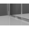 Mexen Exo-F porte de douche pliante 85 cm, transparente, chrome - 816-085-000-01-00