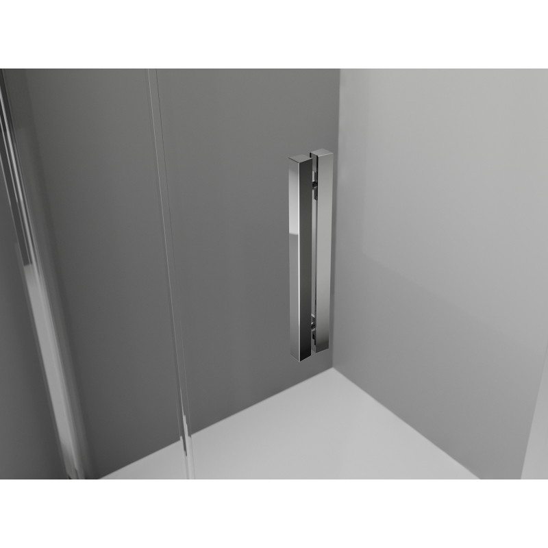 Mexen Exo-F porte de douche pliante 85 cm, transparente, chrome - 816-085-000-01-00