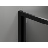 Mexen Exo-F porte de douche pliante 60 cm, transparent, noir - 816-060-000-70-00