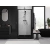 Mexen Exo-F porte de douche pliante 60 cm, transparent, noir - 816-060-000-70-00