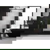 Mexen Exo portes de douche pivotantes 95 cm, transparentes, noires - 817-095-000-70-00