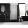 Mexen Exo porte de douche pivotante 105 cm, transparent, noir - 819-105-000-70-00