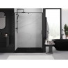 Mexen Exo-R porte de douche pivotante 140 cm, transparent, noir - 819-140-000-70-00