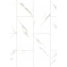 Mexen River White  panneaux vinyles 610 x 305 mm LVT Dryback 2,5 mm, sous-couche PVC, 4 V-Joint, Jazz White