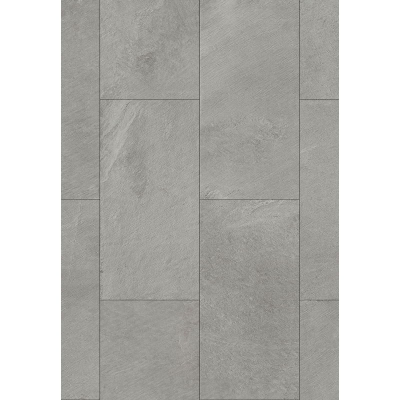 Mexen Grey Leaf dalles vinyles 610 x 305 mm LVT Dryback 2,5 mm, support PVC, 4 V-Joint, Ardoise - F1463-0610-305-255-4V1-01