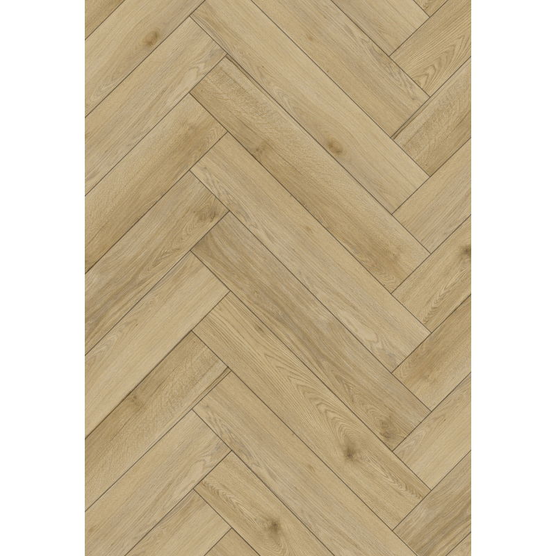 Mexen Charter Oak panneaux vinyles chevrons 570 x 95 mm LVT Dryback 2,5 mm, sous-couche PVC, 4 V-Joint, Chêne