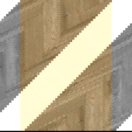 Mexen Manhattan panneaux vinyles chevrons 570 x 95 mm LVT Dryback 2,5 mm, sous-couche PVC, 4 V-Fuga, Chêne