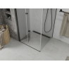 Mexen Lima cabine de douche pliante 100 x 100 cm, transparente, noire - 856-100-100-70-00