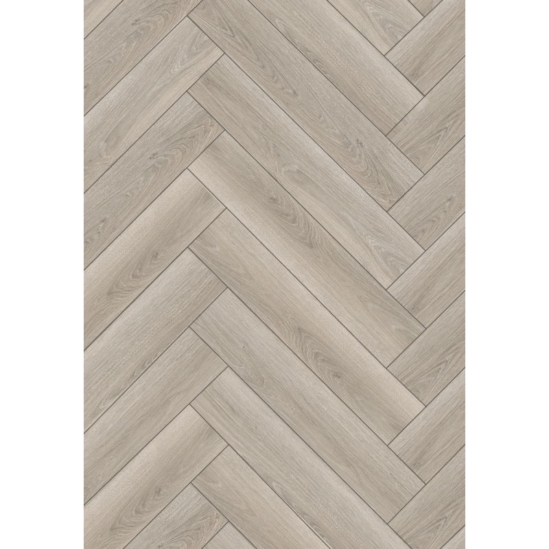 Mexen Wilson panneaux vinyles motif chevrons 570 x 95 mm LVT Dryback 2,5 mm, sous-couche PVC, 4 chanfreins en V, Chêne