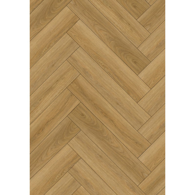 Mexen Chattanooga  panneaux vinyles chevrons 570 x 95 mm LVT Dryback 2,5 mm, sous-couche PVC, 4 V-Joints, Chêne