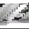 Cabine de douche pliante Mexen Exo 80 x 80 cm, transparent, chromé - 817-080-080-01-00