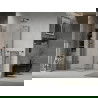 Mexen Lima cabine de douche pliante 100 x 100 cm, transparent, noir - 856-100-100-70-00
