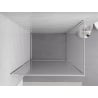 Mexen Exo-B cabine de douche pivotante 75 x 70 cm, transparente, chromée - 817-075-070-01-00