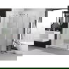 Mexen Exo cabine de douche à battant 100 x 70 cm, transparent, chrome - 817-100-070-01-00