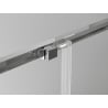 Mexen Exo-S portes de douche coulissantes 135 cm, transparentes, chrome - 8151-135-000-01-00