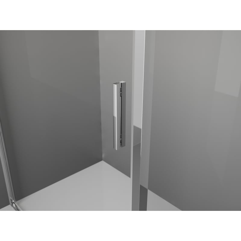 Mexen Exo-S portes de douche coulissantes 135 cm, transparentes, chrome - 8151-135-000-01-00