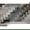 Mexen Lima cabine de douche pliante 70 x 100 cm, transparent, noir - 856-070-100-70-00