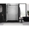 Mexen Exo-S portes de douche coulissantes 130 cm, transparentes, noires - 8151-130-000-70-00