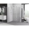 Mexen Exo-B cabine de douche pivotante 95 x 100 cm, transparent, chromé - 817-095-100-01-00