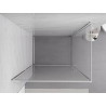 Mexen Exo-B cabine de douche pivotante 95 x 100 cm, transparent, chromé - 817-095-100-01-00