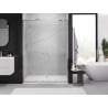 Mexen Exo-S Duo portes de douche doubles coulissantes 150 cm, transparentes, chromées - 8152-150-000-01-00