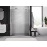 Mexen Exo porte de douche coulissante double 160 cm, transparent, chrome - 8152-160-000-01-00