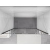 Mexen Exo-S Duo portes de douche doubles coulissantes 200 cm, transparentes, chrom - 8152-200-000-01-00