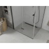 Mexen Lima cabine de douche pliante 80 x 90 cm, transparente, noire - 856-080-090-70-00