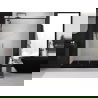 Mexen Exo portes de douche doubles coulissantes 150 cm, transparent, noir - 8152-150-000-70-00