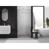 Mexen Exo-BR porte de douche battante 80 cm, transparent, chrome - 8181-080-000-01-00