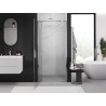 Mexen Exo-BR porte de douche pivotante 90 cm, transparente, chrome - 8181-090-000-01-00