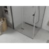 Mexen Lima cabine de douche pliante 80 x 110 cm, transparent, noir - 856-080-110-70-00